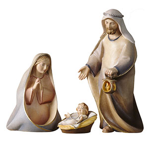 Original Komet Krippe Familie