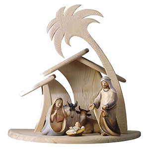 Original Komet Krippe Familien Set